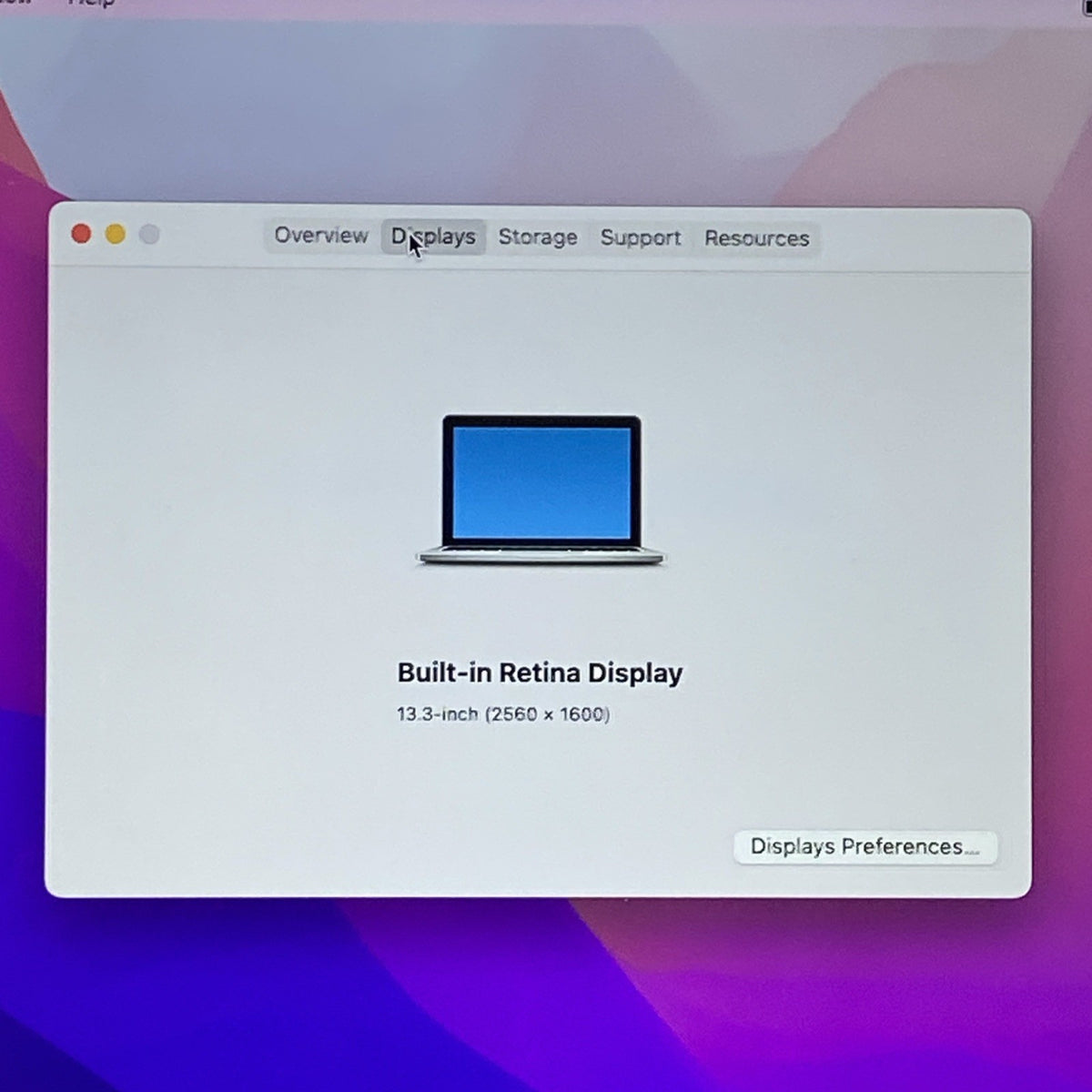 Apple MacBook Pro A1502 2015 Retina 13" i5 8GB RAM 250GB SSD - Service Battery2