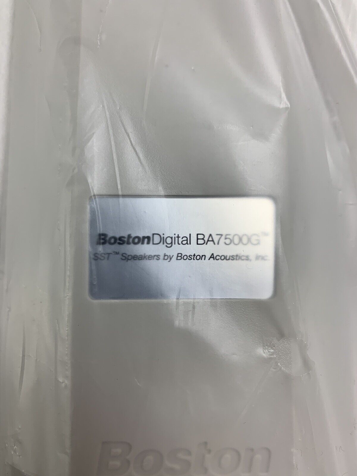 Boston BA 7500G Acoustics Powered Pair of Speakers Box Opened