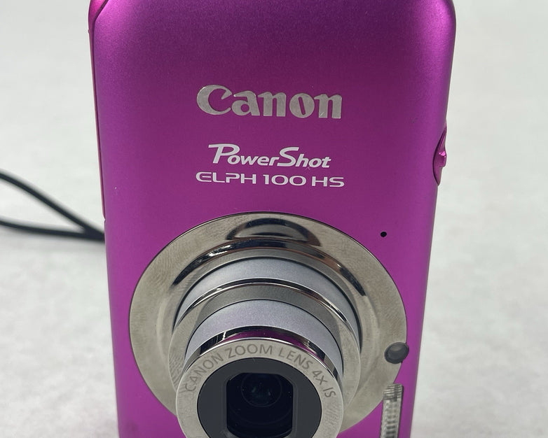 Canon PowerShot ELPH 100 HS 12.1MP Camera No Battery No Memory Card No Charger