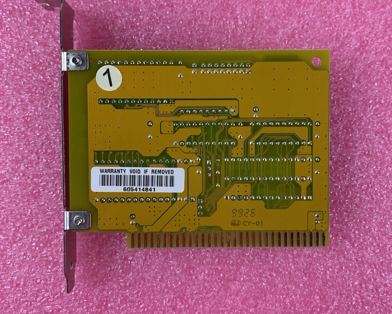 Centos CI-5050 Y2K 2000 Clock Card