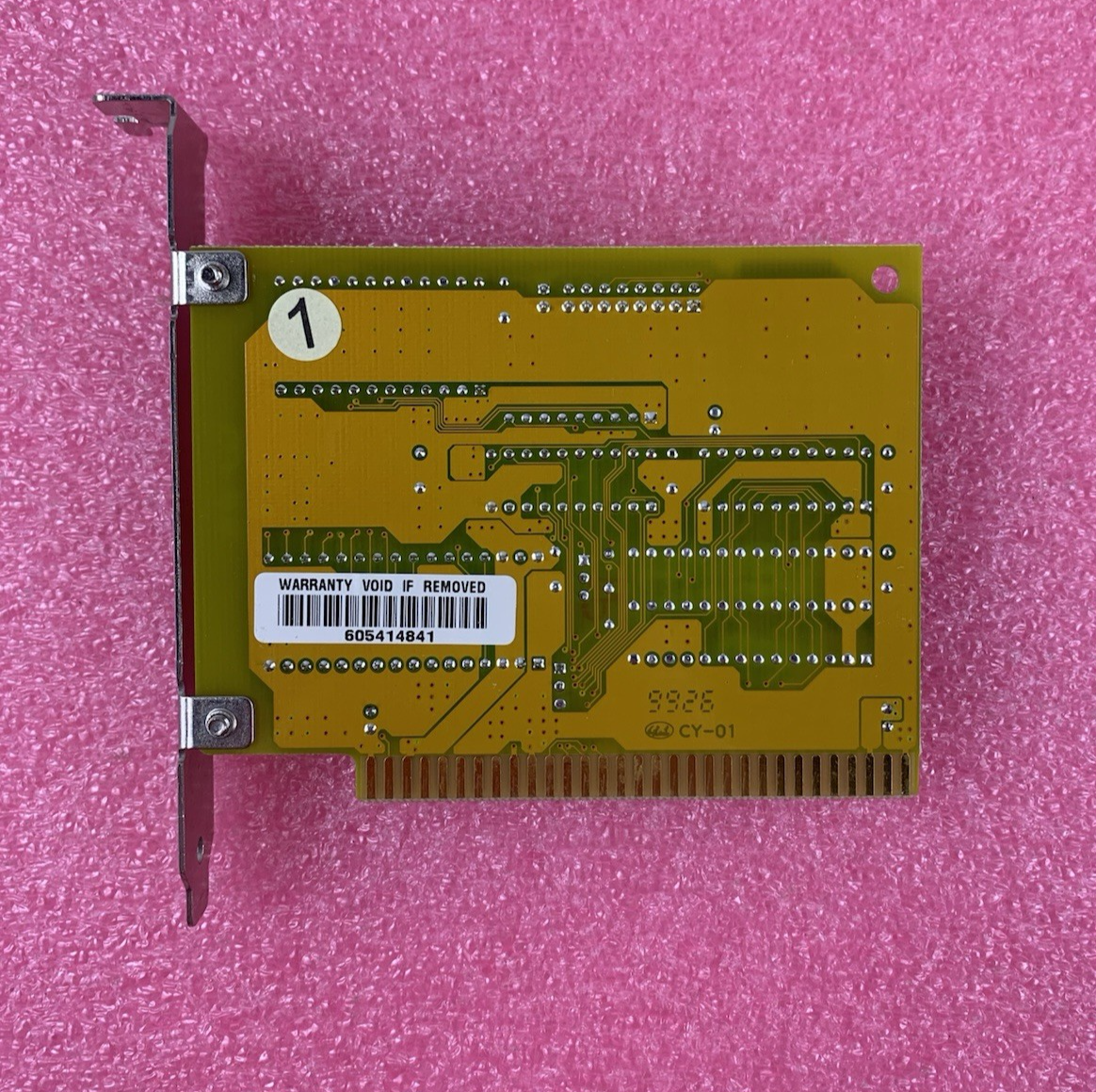 Centos CI-5050 Y2K 2000 Clock Card