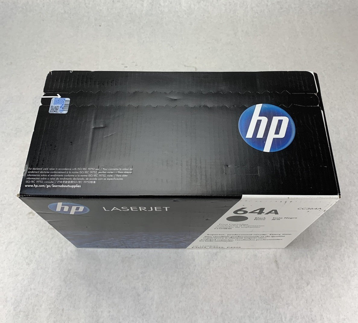 HP Laserjet 64A CC364A Black Print Cartridge Exp. Oct 20246