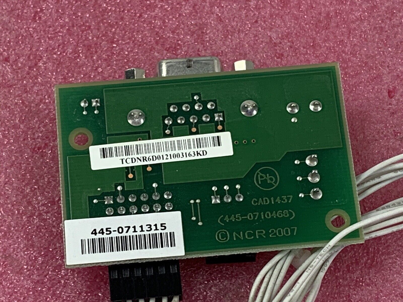 NCR Pirate Board 445-0711315 for ATMs w/Connection Cable