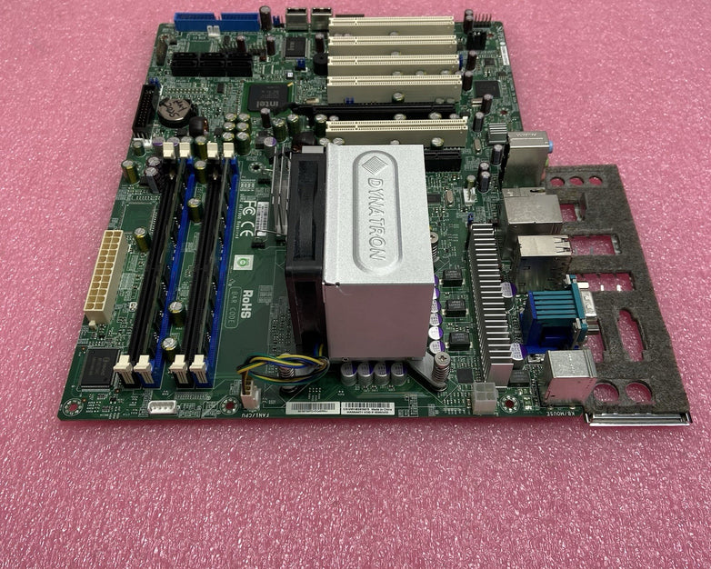 Supermicro C25BC-Q Motherboard Intel Core 2 Duo E8400 3GHz 4GB RAM w/Shield