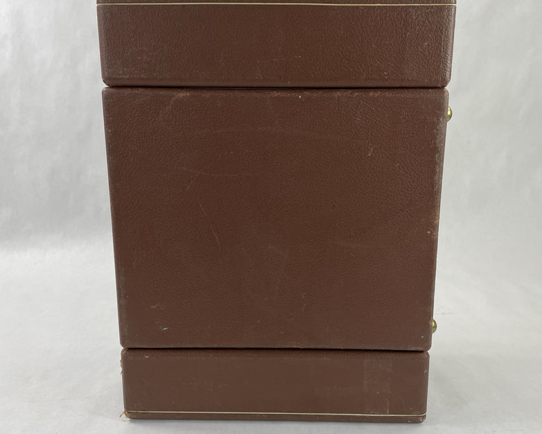 Symphonic Model 1707 Portable Stereo Record Player Broken Tonearm Tested