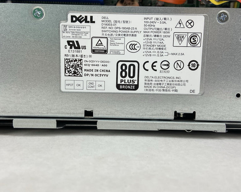Dell Optiplex 7050 SFF Intel Core i7-6700 3.4GHz 4GB RAM No HDD No OS