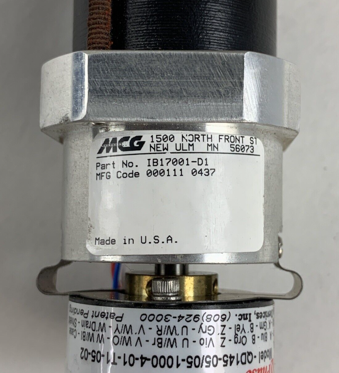 Neugart WPLE060 F-Nr OP 02 w/ Qphase AD145-05   MCG IB17001-D1 Untested