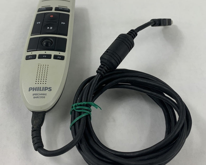 Philips Speechmike Barcode LFH3300/00 Barcode Scanner Dictation Microphone