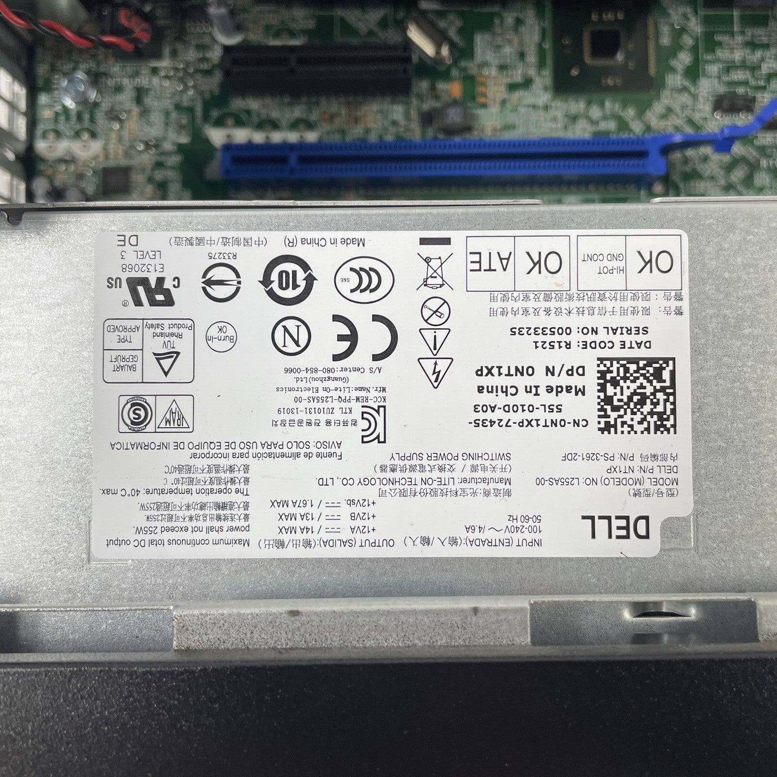 Dell OptiPlex 7020 SFF i5-4590 3.30 GHz 4 GB RAM No HDD/OS9