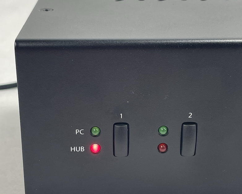 StarTech.com P2DD46A2-KVM-SWITCH 2-Port Dual-Monitor Power Tested