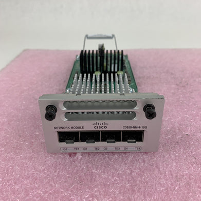 Cisco C3850-NM-4-10G 4-Port 10GbE Network Module for Catalyst Switch
