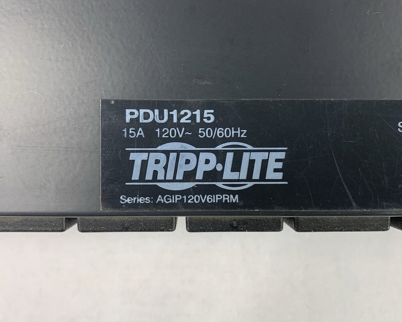 Tripp-Lite PDU1215 IB4410 15A 120V ~50/60Hz Rack Mounted Surge Protector Strip