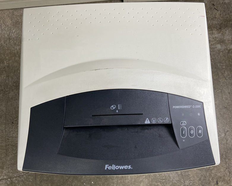 Fellowes Powershred C-320 Shredder Strip-Cut - Tested