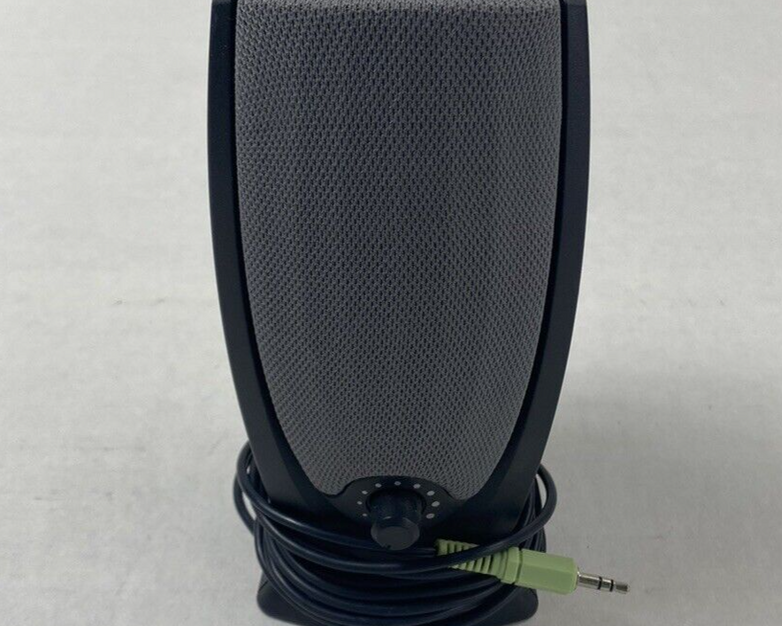 Altec Lansing Desktop Speakers Grey Tested No Power Cord