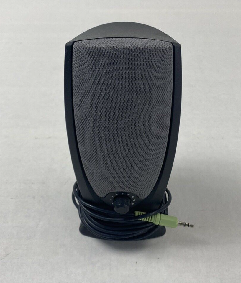 Altec Lansing Desktop Speakers Grey Tested No Power Cord