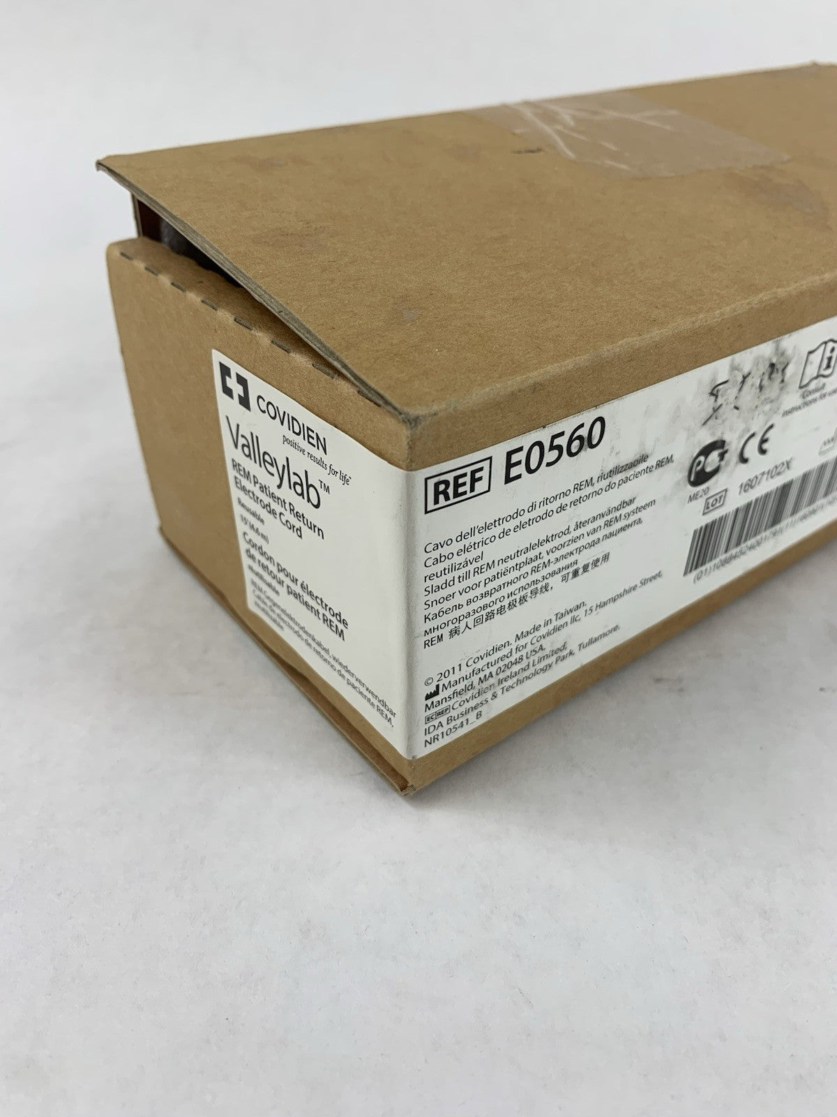 Valleylab E0560 REM Patient Return Electrode Cord - New Open Box7