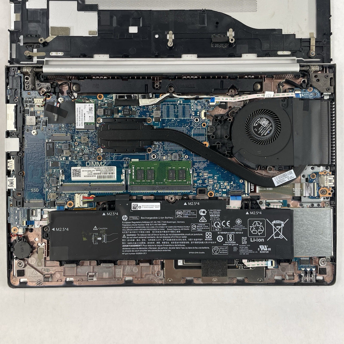 HP EliteBook 850 G6 15.6" i5-8365U 1.60 GHz 16 GB RAM No SSD/OS/AC17