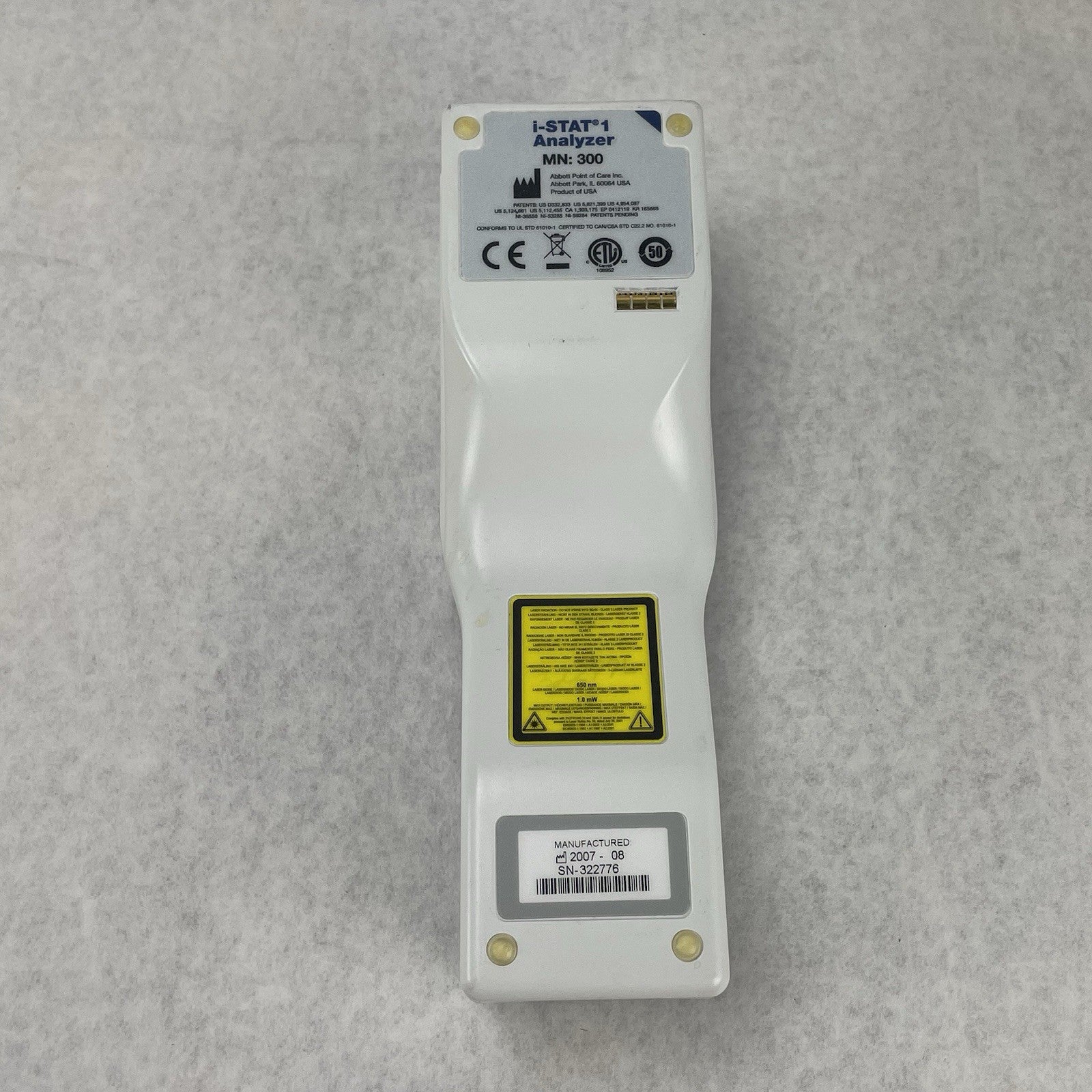 Abbott i-STAT 1 300 Handheld Analyzer With Base For Parts2