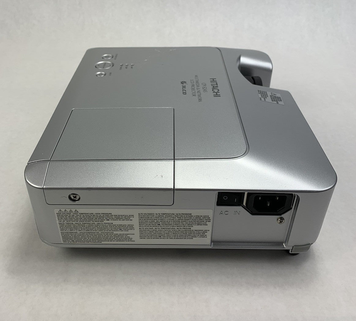 Hitachi CP-S245 LCD Lamp Projector No Remote 646 Lamp Hours