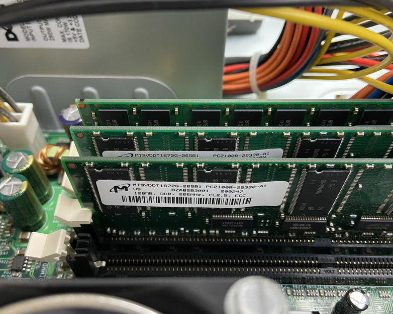 Dell PowerEdge 600SC Server Intel Pentium 4 1.8GHz 1.25GB RAM No HDD No OS