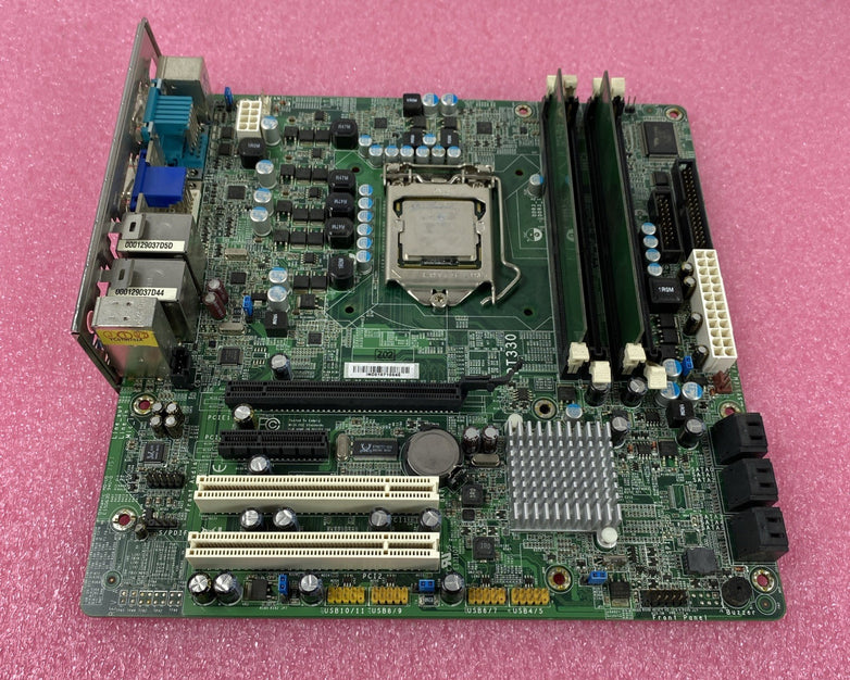 DFI PT330 Motherboard Intel Core i5-650 3.2GHz 4GB RAM w/ Shield
