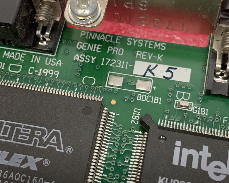 Pinnacle Systems Genie Pro REV-K PCI Capture Card