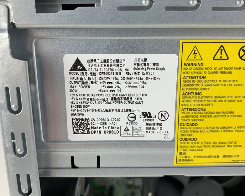 Dell Vostro 220 MT Pentium Dual-Core E7500 2.93 GHz 2 GB RAM No HDD No OS