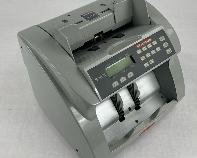 Semacon S-1625 Premium Bank Grade Currency Counter - Parts or Repair