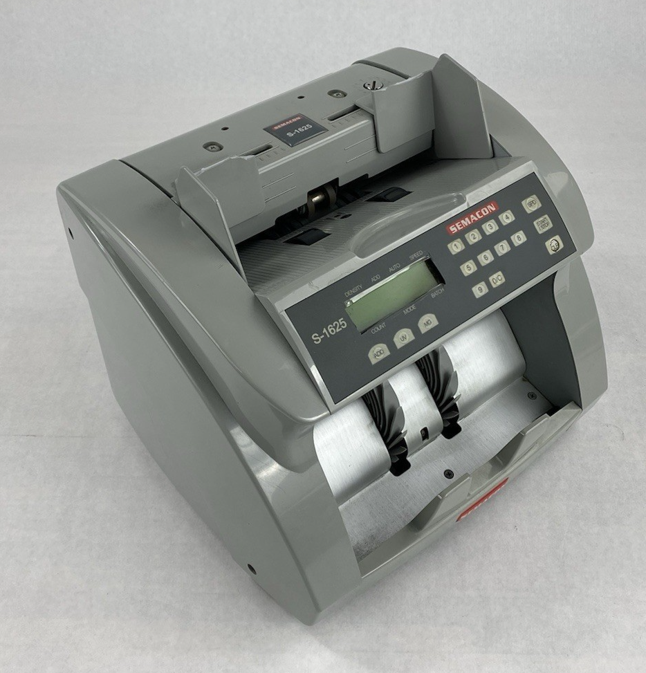 Semacon S-1625 Premium Bank Grade Currency Counter - Parts or Repair