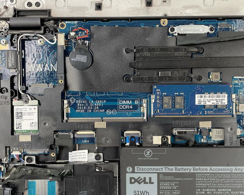 Dell Latitude 5400 14" i7-8665U 1.90 GHz 8 GB RAM No SSD/OS/AC
