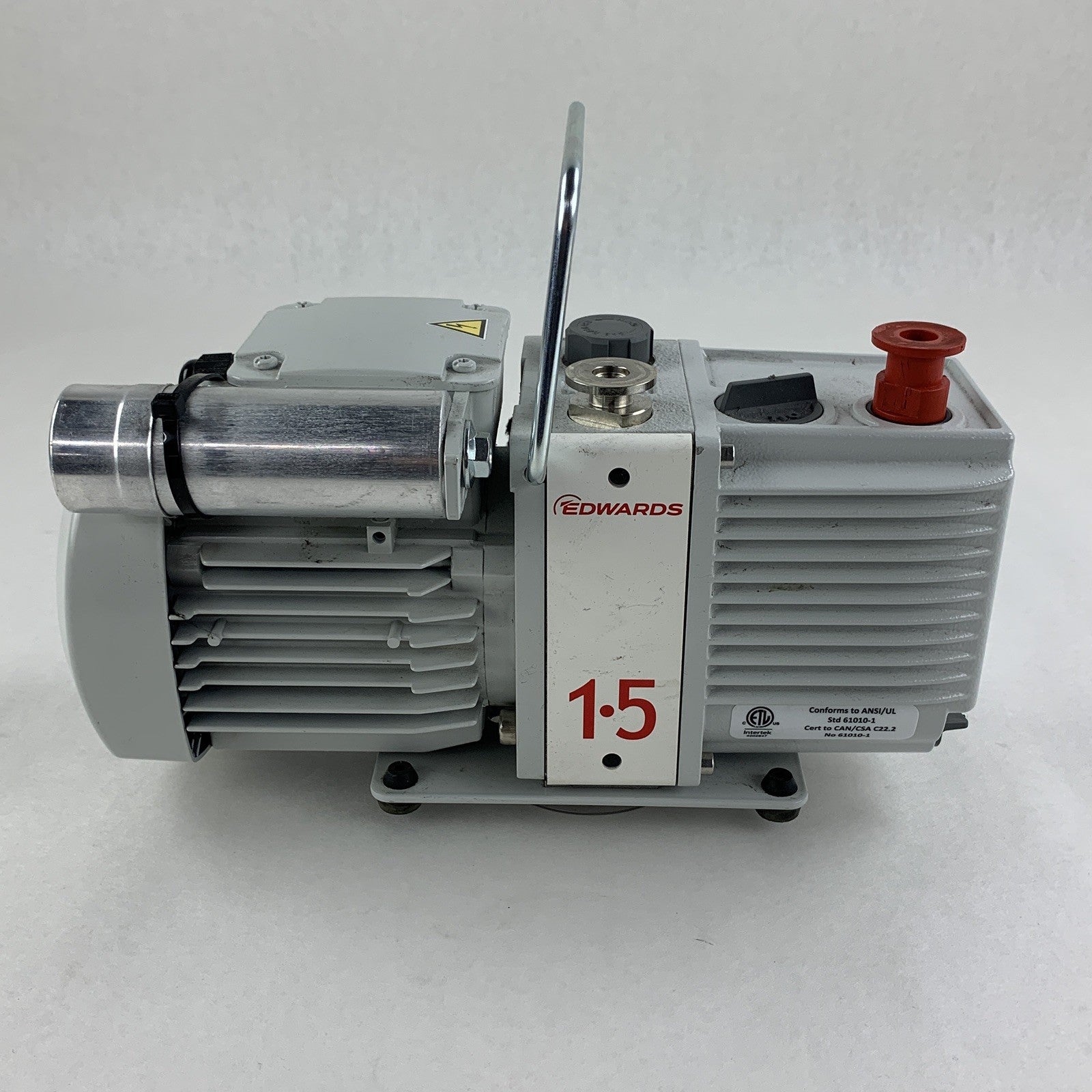 Edwards Model E2M1.5 Vacuum Pump Parts and Repair Oil Drained