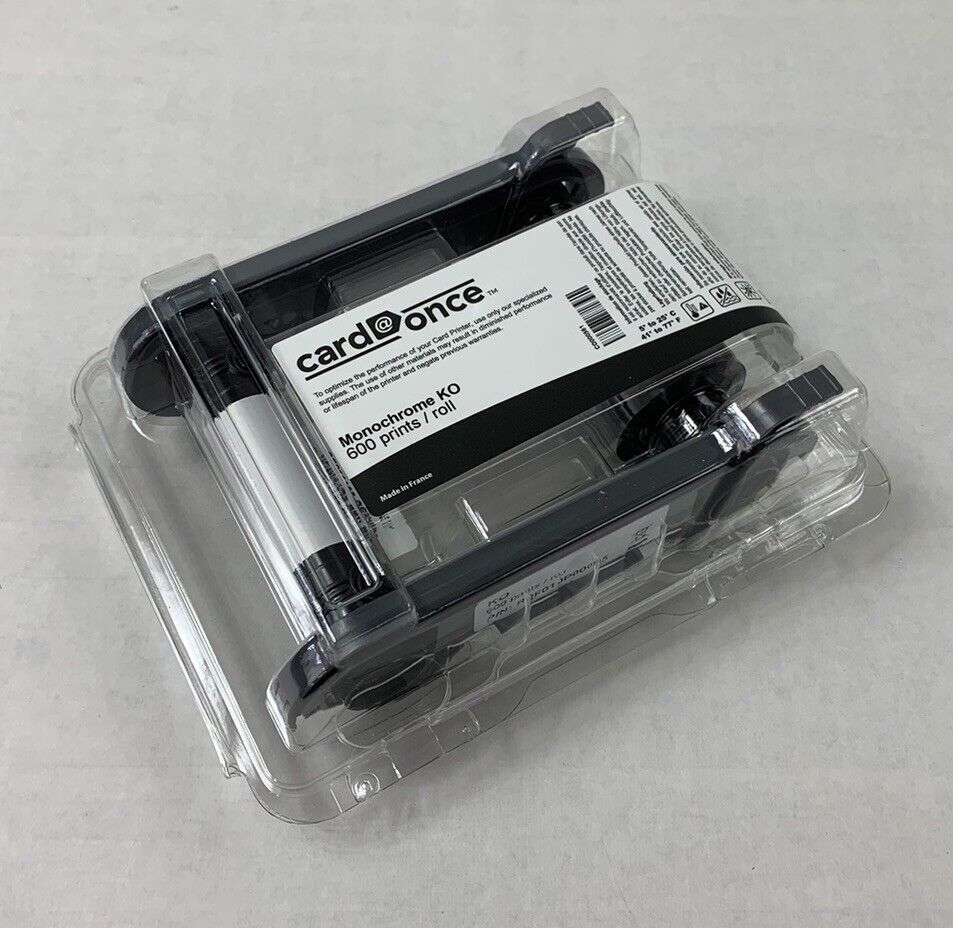 Card@Once R2F010P00095 Monochrome KO 600 Prints / Roll Ribbon Cartridge