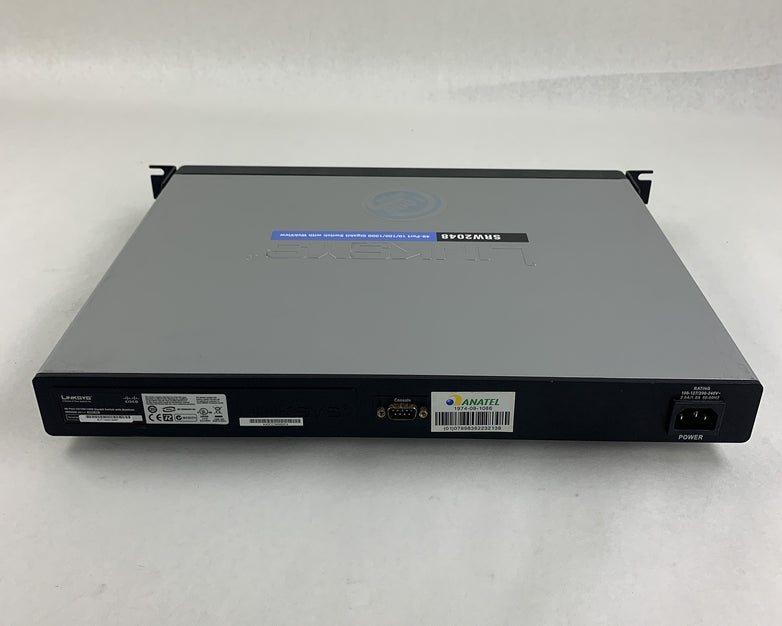 Linksys SRW2048 48 Port 10/100/1000 Gigabit Switch Tested Reset