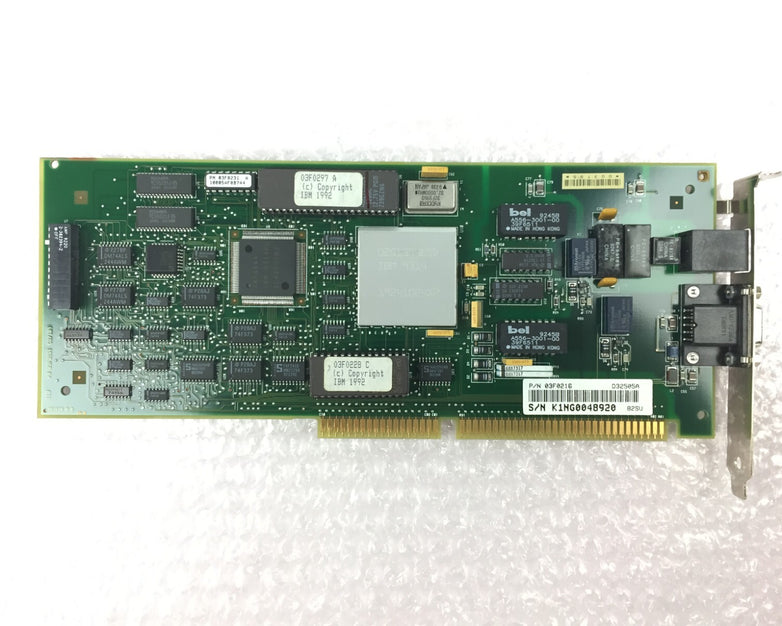 IBM 03F0216 ISA 16 BIT 16/4  Token Ring Adapter - Tested