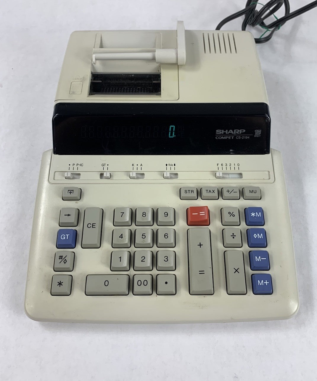 Sharp Compet CS-2194 Printing Calculator2