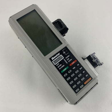 Baxter AS50 IM8550 Infusion Pump Powers Reset No Batteries No Charger Bad Rubber