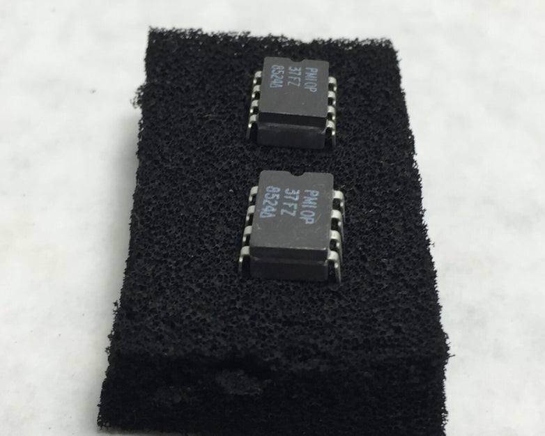 NOS PMI OP37FZ  IC  8 Pin  Lot of 2