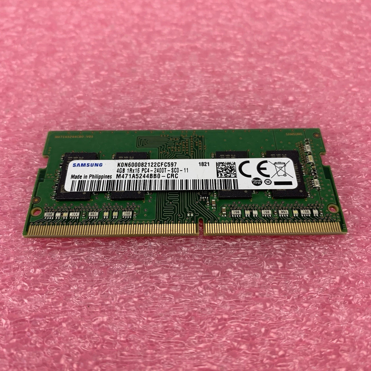 Samsung M471A5244BB0-CRC PC4-2400T-SC0-11 4GB 1Rx16 Desktop Memory RAM Lot of 31