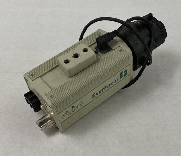 EverFocus EQ200A/NN Color Digital Camera 1/3" 3.5-8mm Lens For Parts or Repair