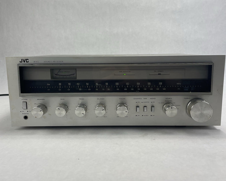 JVC R-S5 Stereo Receiver for Parts Only Static Issues