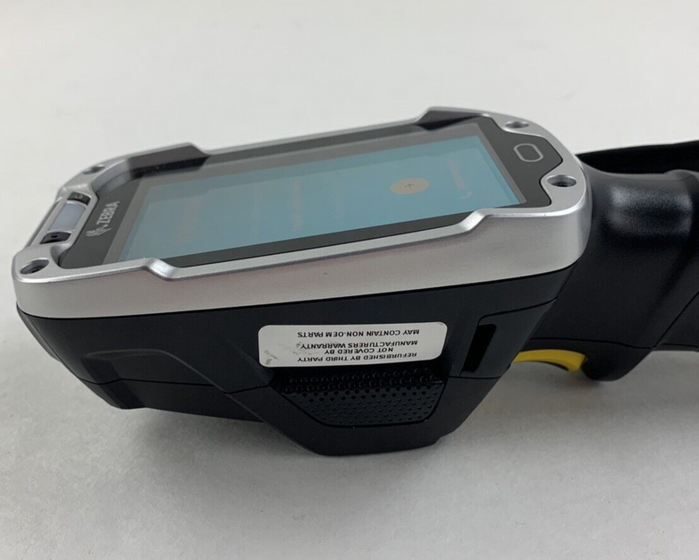 Zebra TC8000 Handheld PC Barcode Scanner Tested w/ Battery, Cradle, Power Supply