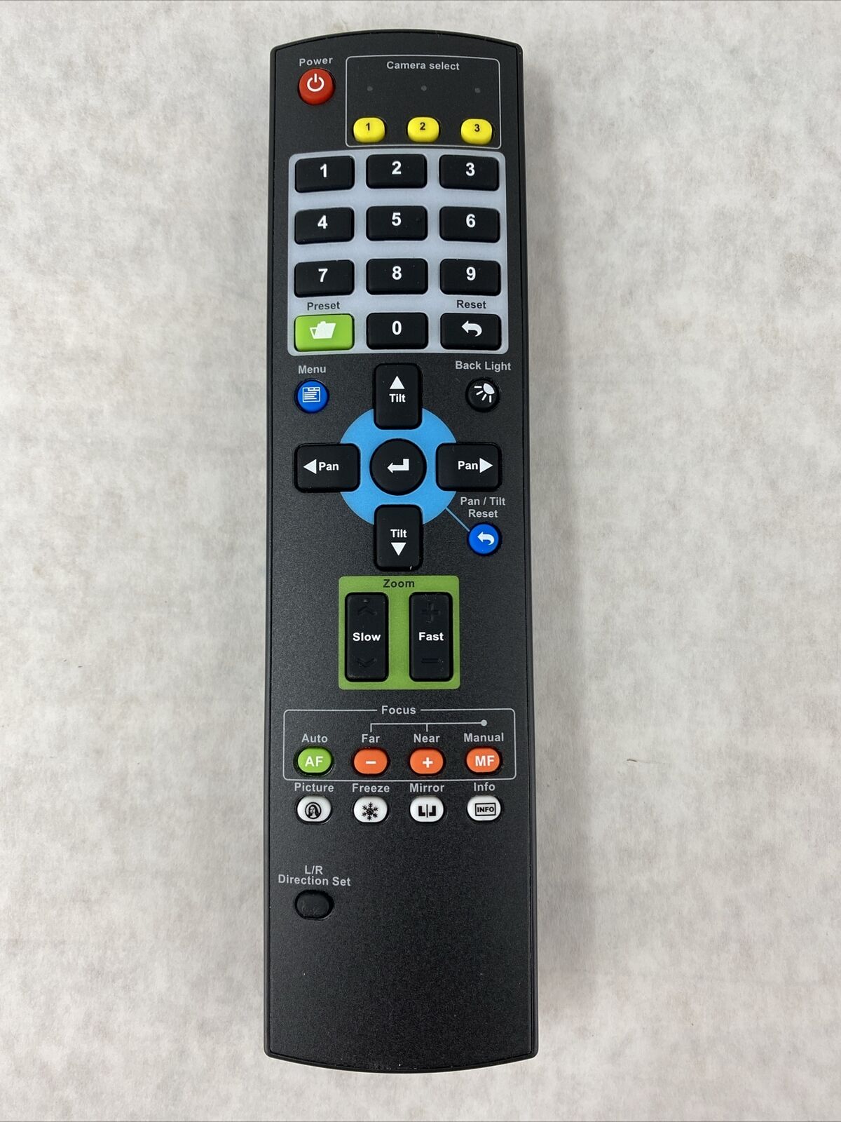 Lumens 9500144-53 Remote Control for VC-BC301P All PTZ Cameras OEM Original