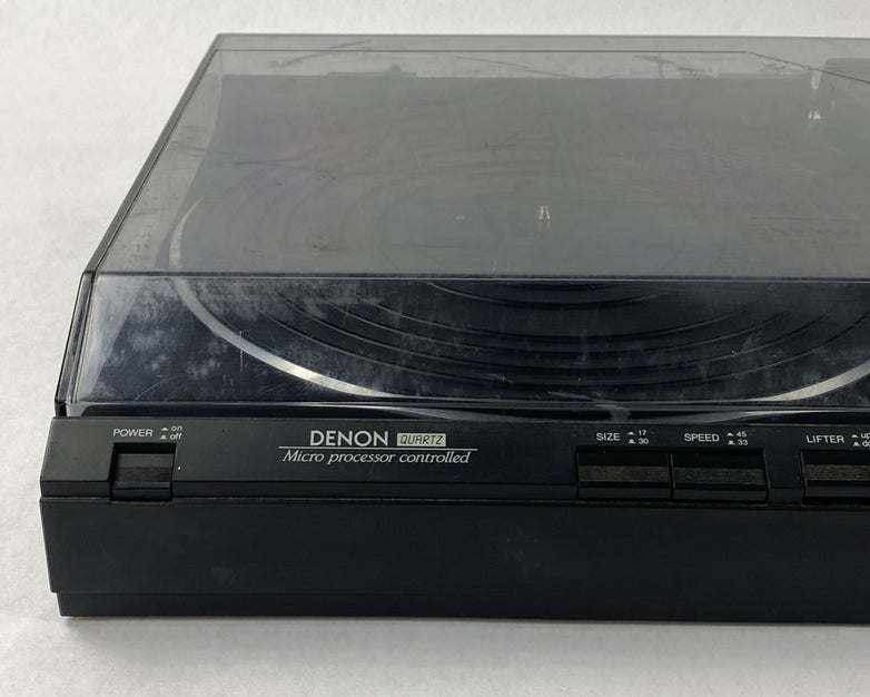 Denon DP-7F Quartz Turntable Tested