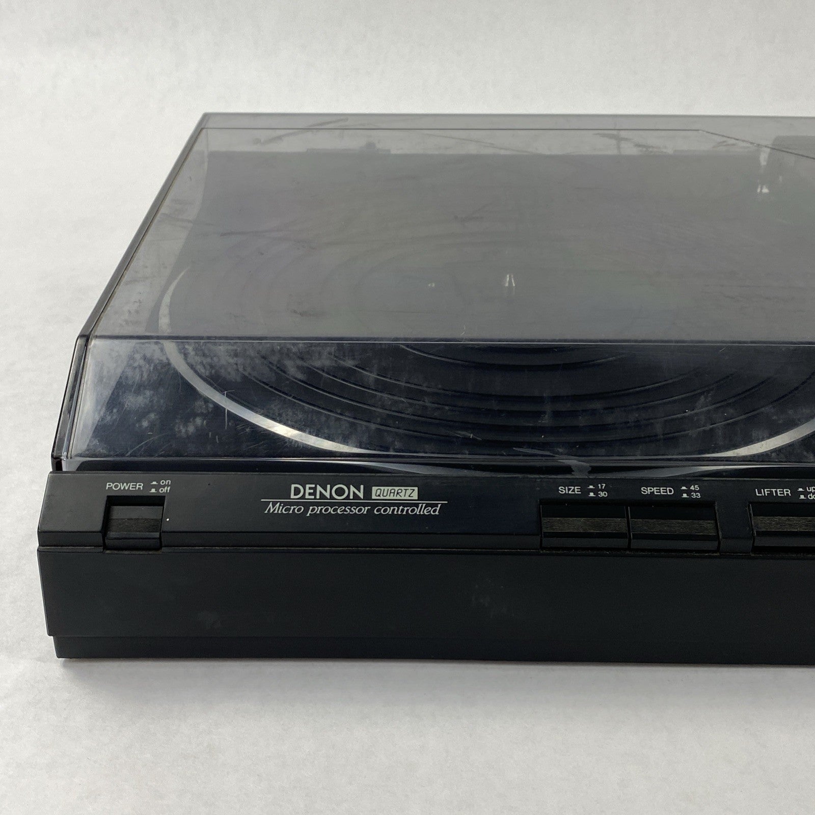 Denon DP-7F Quartz Turntable Tested