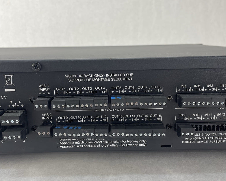 Peavey Digitool MX32 Programmable Digital Audio Multi Processor For Parts