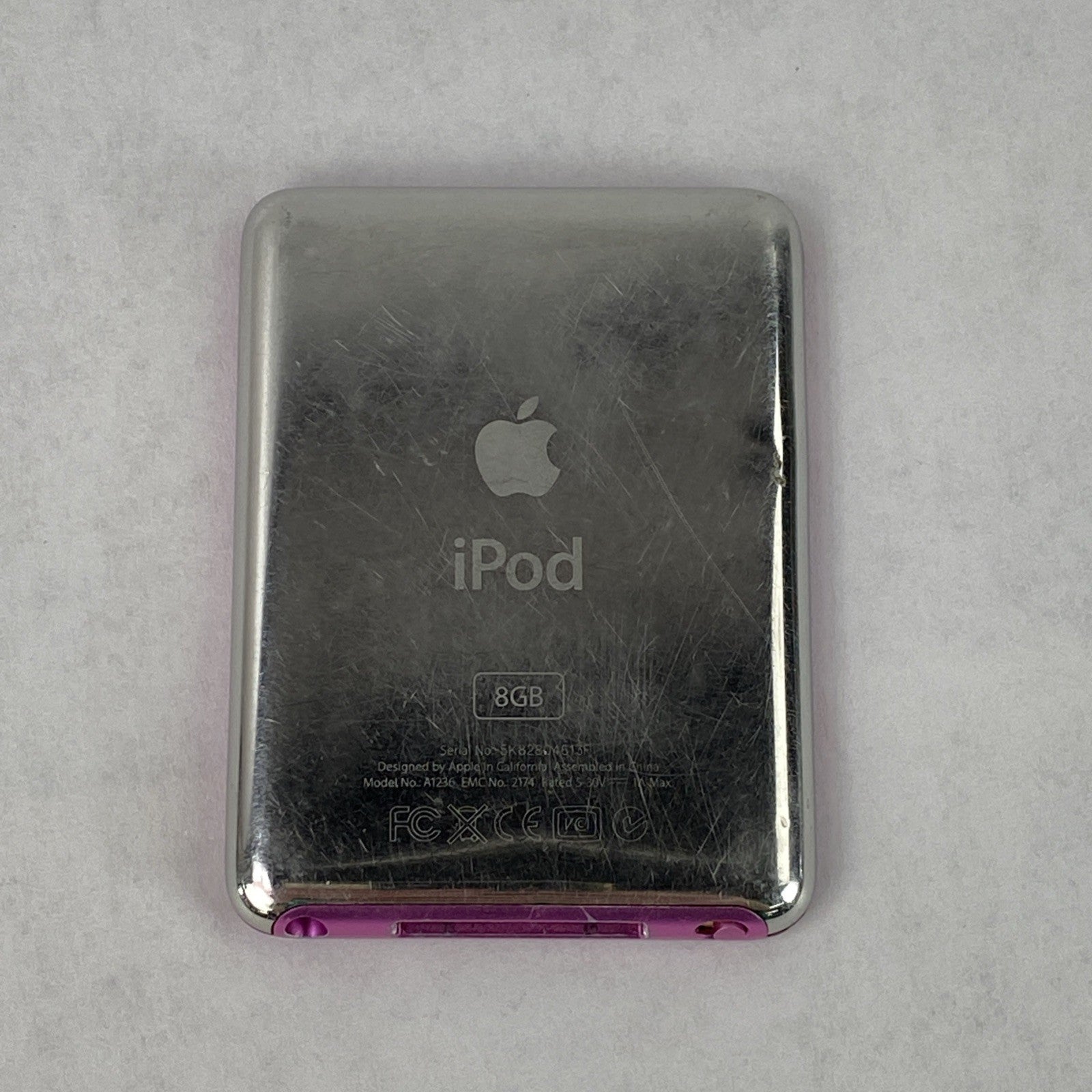 Apple iPod Nano 3rd Gen A1236 8GB Pink v1.1.312