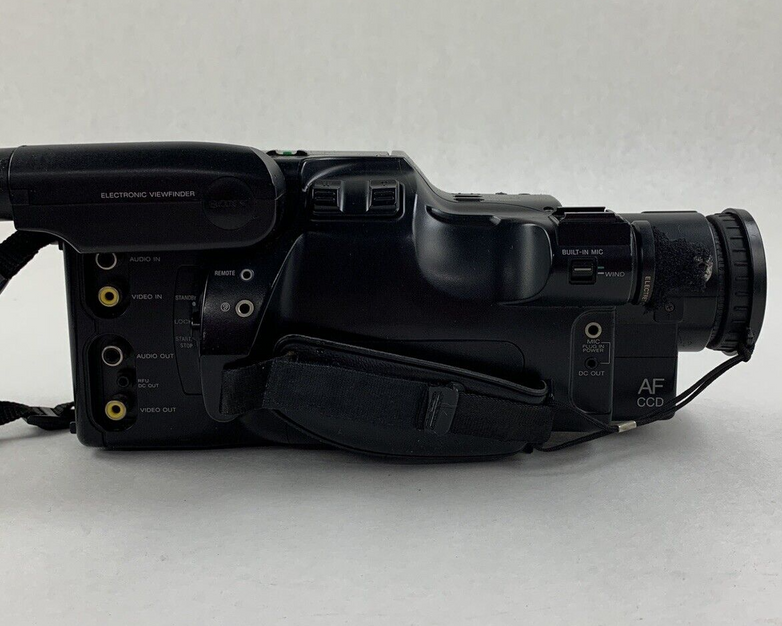 Sony Handycam CCD-F70 Camera and Case Bundle w/ Manual Charger Battery Powers On