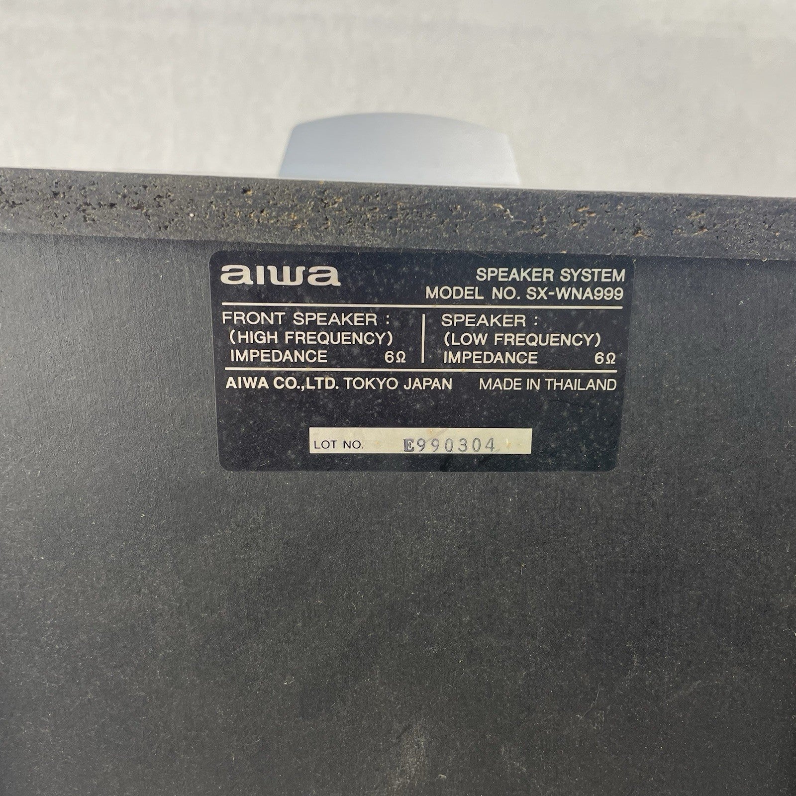 Aiwa SX-WNA999 Speaker Pair - Tested9