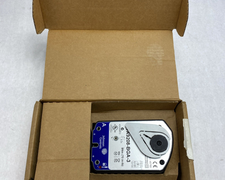 Johnson Controls VA9208-BGA-3 Electric Spring Return Valve Actuator