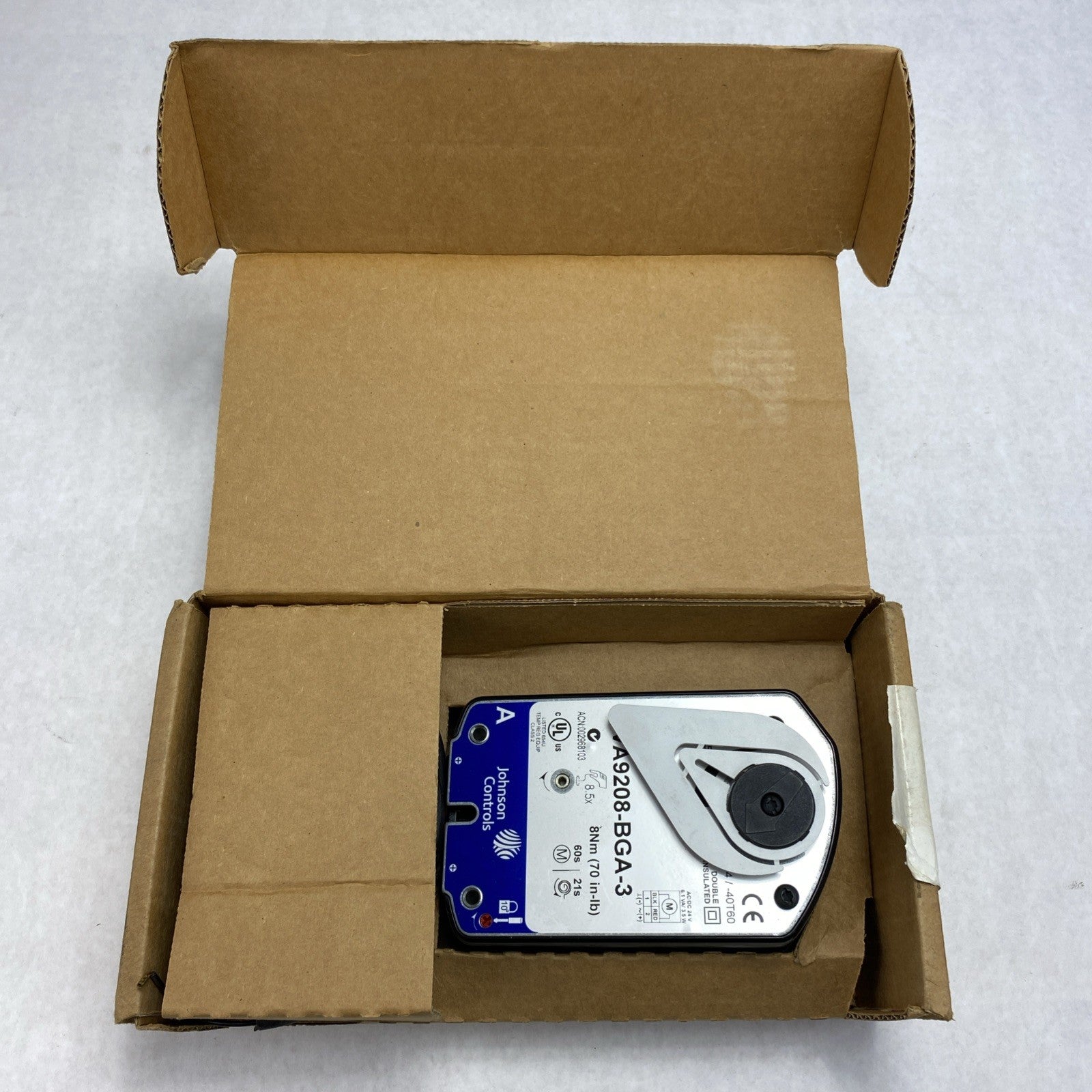Johnson Controls VA9208-BGA-3 Electric Spring Return Valve Actuator3